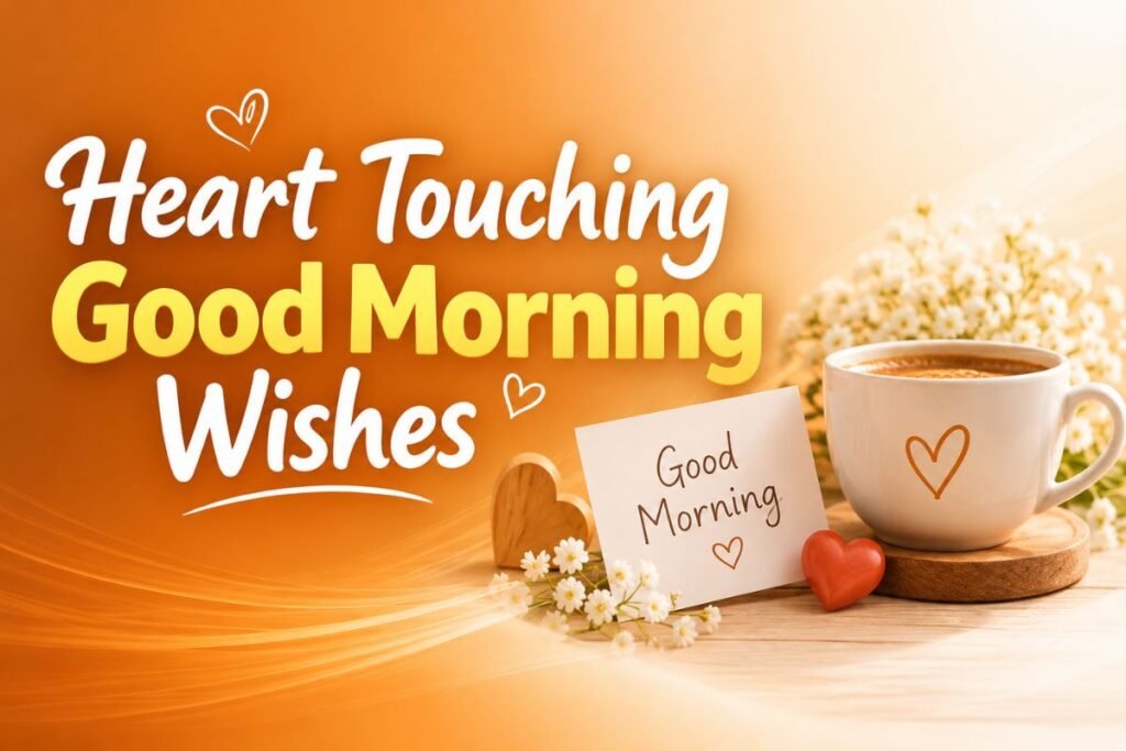 Heart touching good morning wishes for someone special