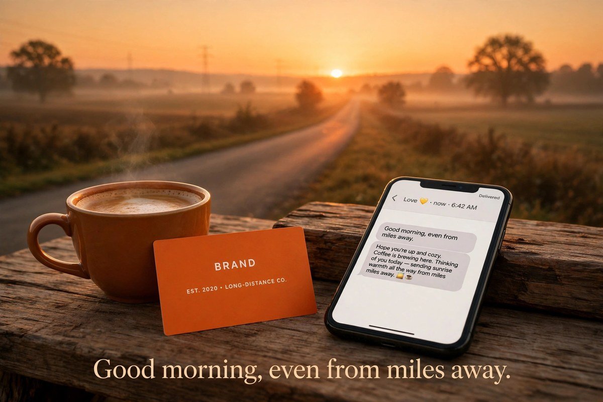 Good morning, even from miles away.